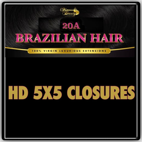 HD 5x5 Closures